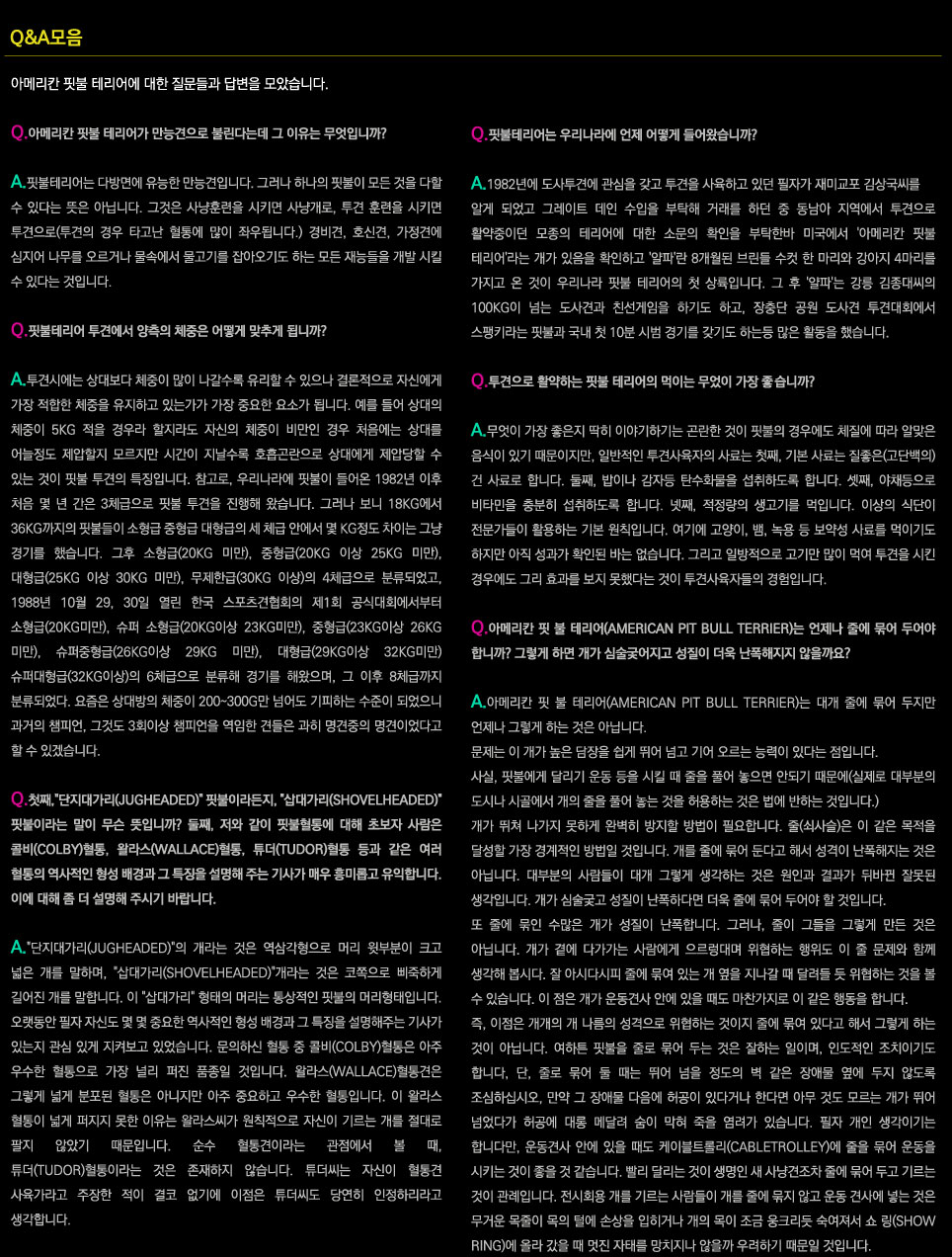 Q&A